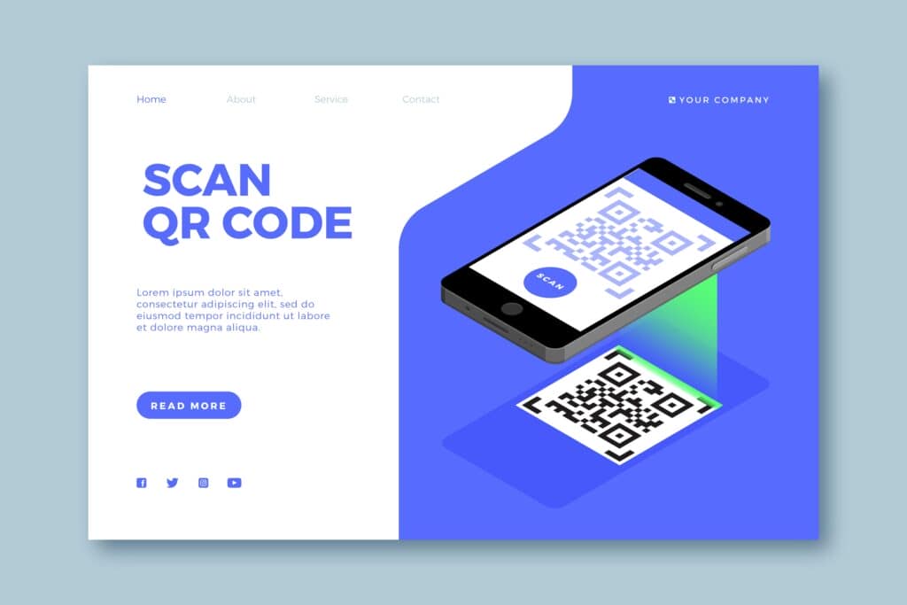 Scan Website with QR Code