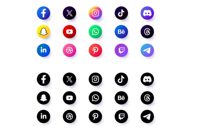 Social Media Icons