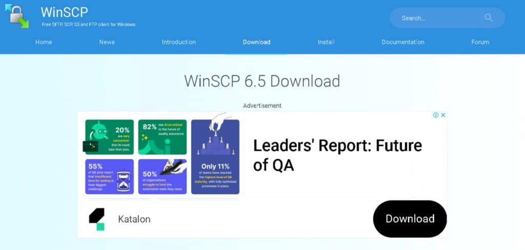 WinSCP