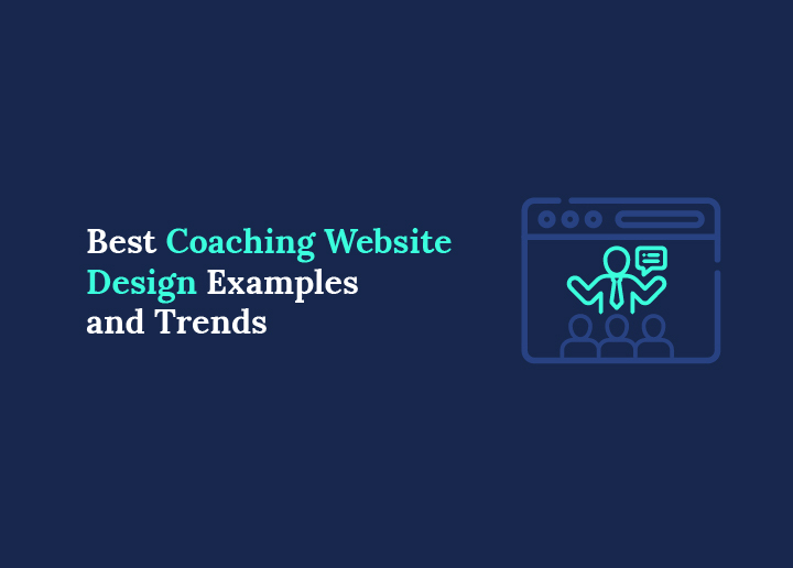 coaching website design examples