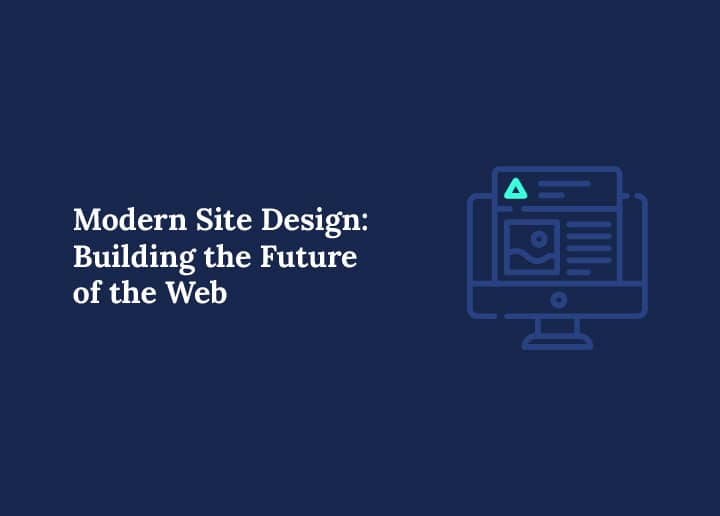 modern website design