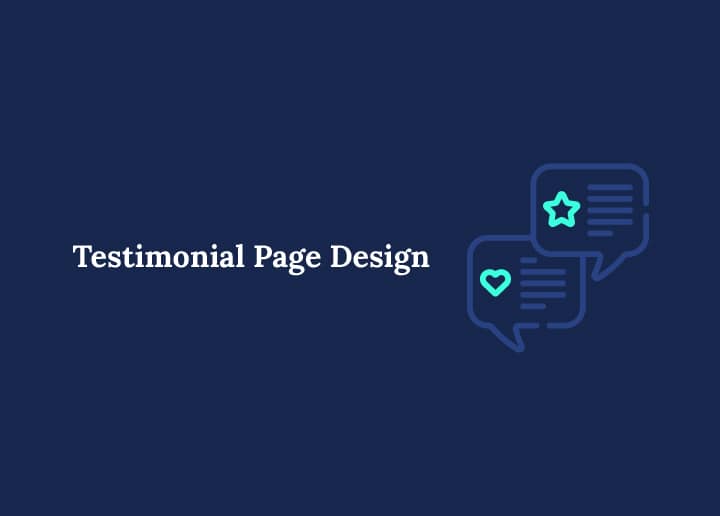 testimonial page design