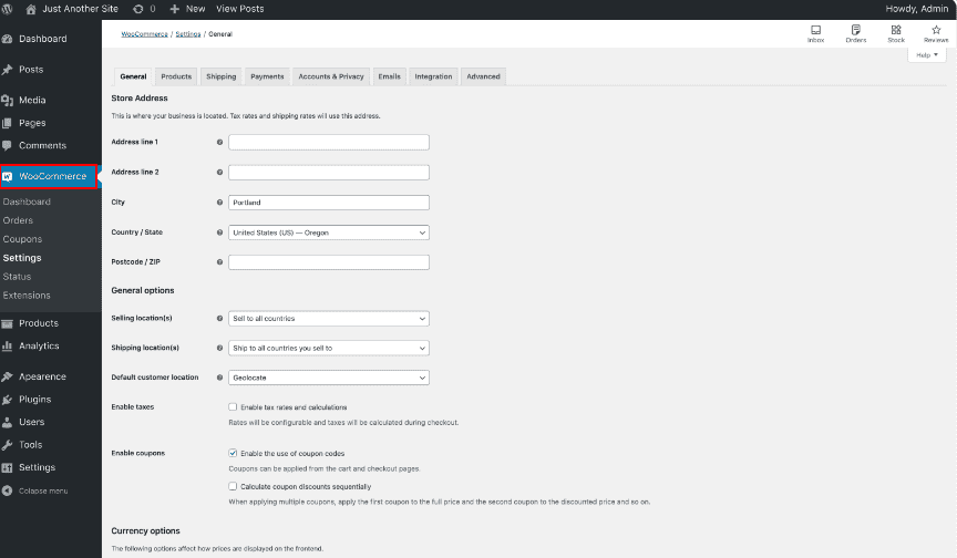 WooCommerce integration