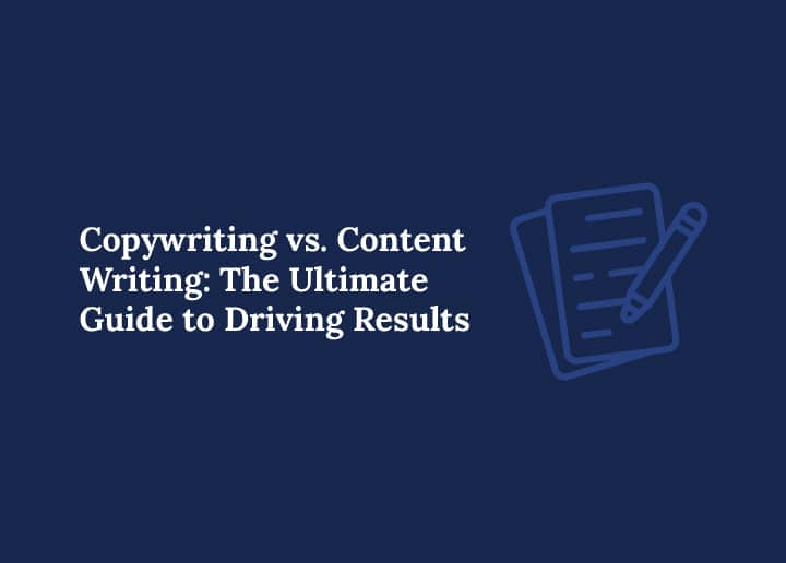 Copywriting vs Content Writing