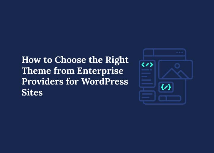 How to Choose the Right Theme from Enterprise Providers for WordPress Sites