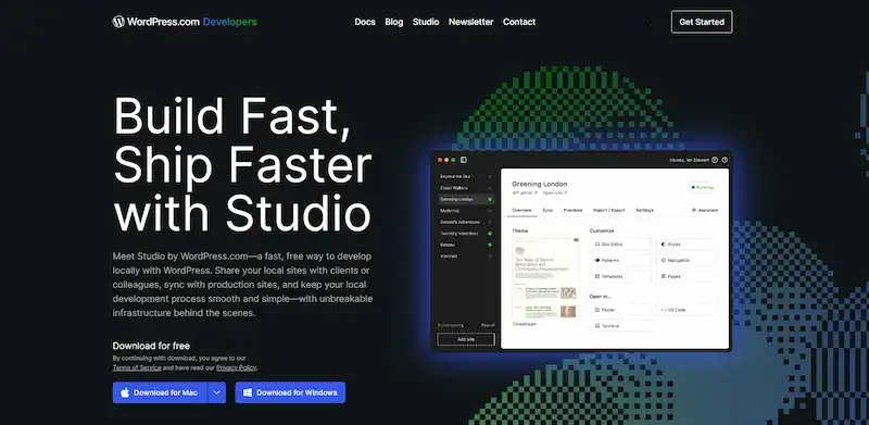 Studio by WordPress 