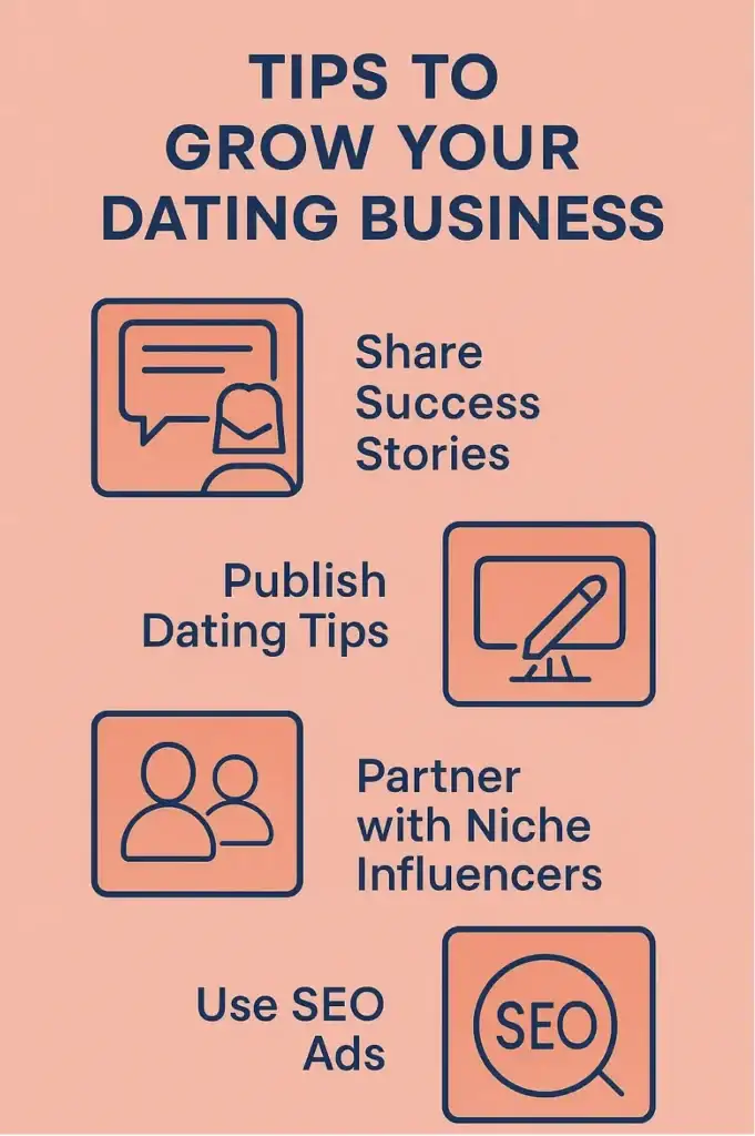 Tips to Grow Your Dating Business