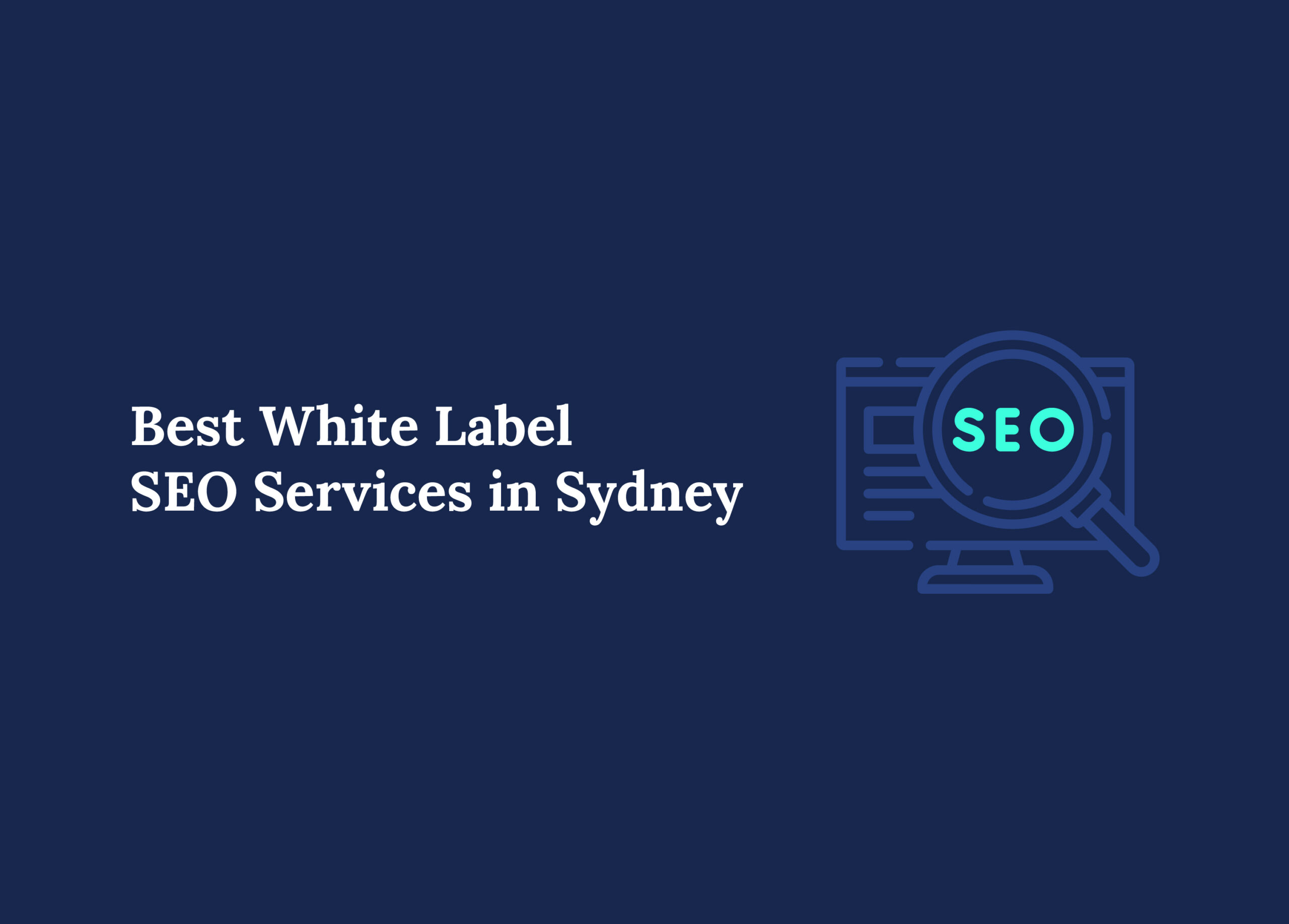 Best White Label SEO Services in Sydney