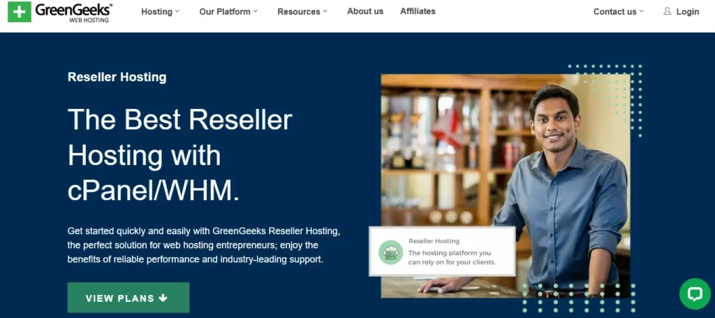 GreenGeeks Reseller Hosting