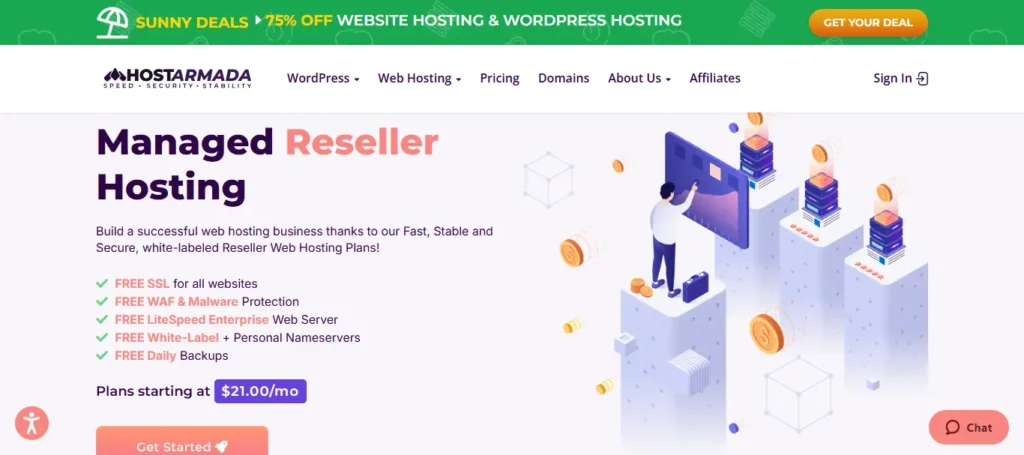 HostArmada Reseller Hosting