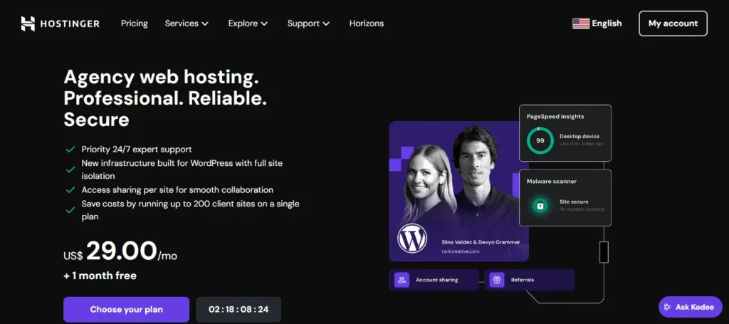 Hostinger Reseller Hosting