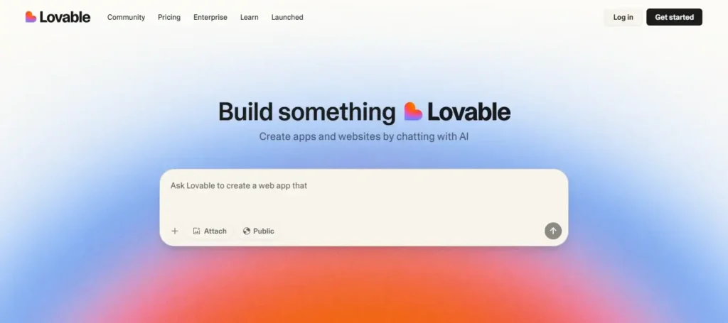 Lovable Website Builder