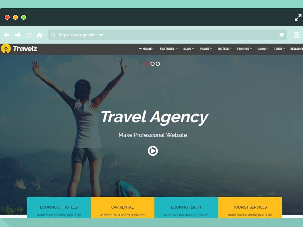 Travel Agency Websites