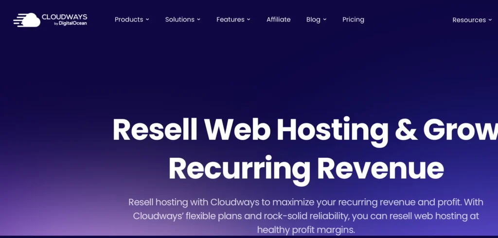 cloudways hosting reseller