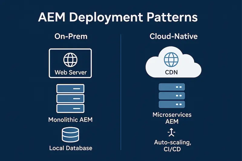 On-Prem vs Cloud-Native Architectures