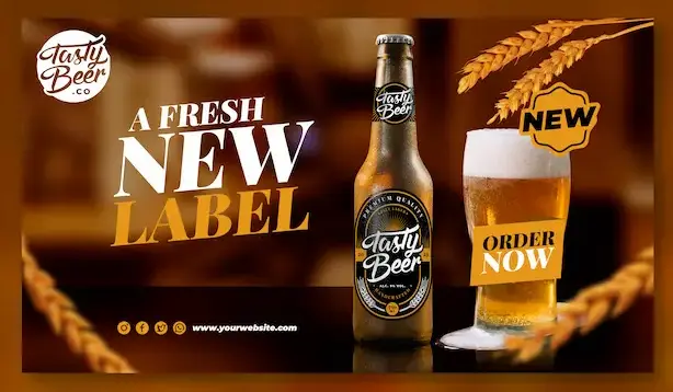 Best Beer Website Design Template