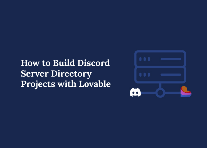 How to Build Discord Server Directory Projects with Lovable