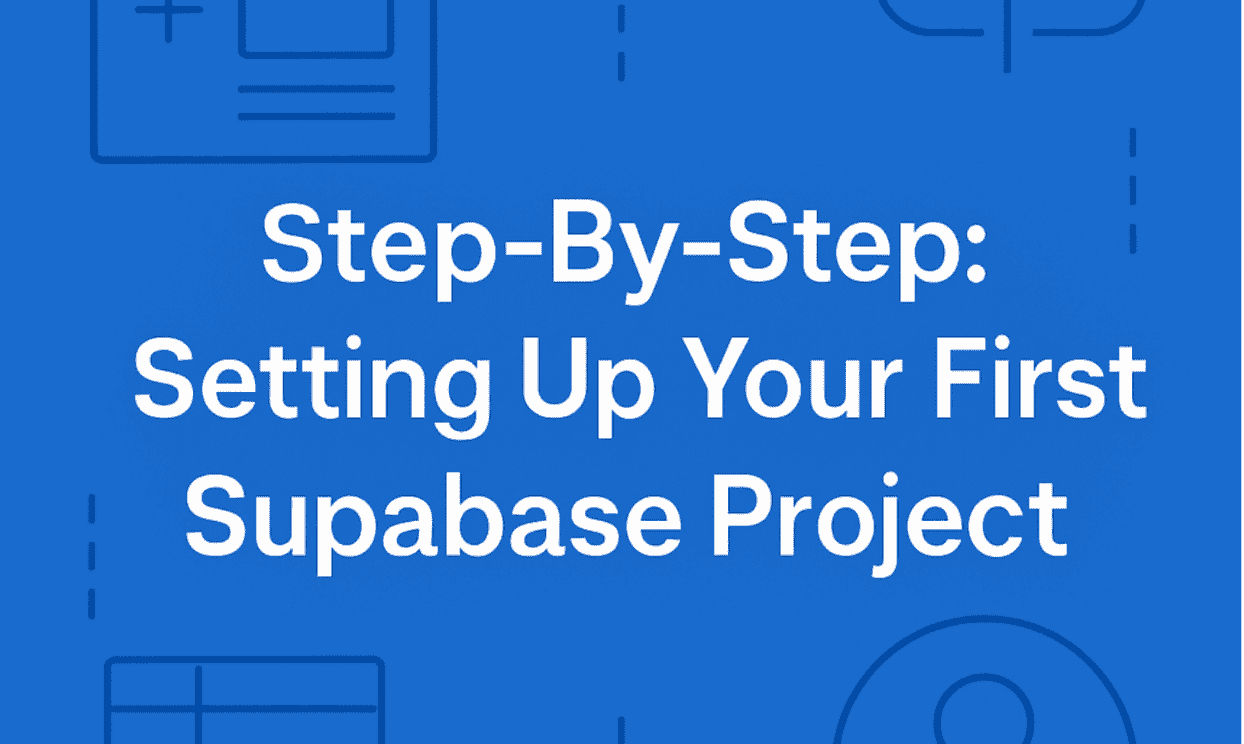 What is Supabase: 2026 Complete Beginner’s Guide for Developers 79 Setting Up Your First Supabase Project