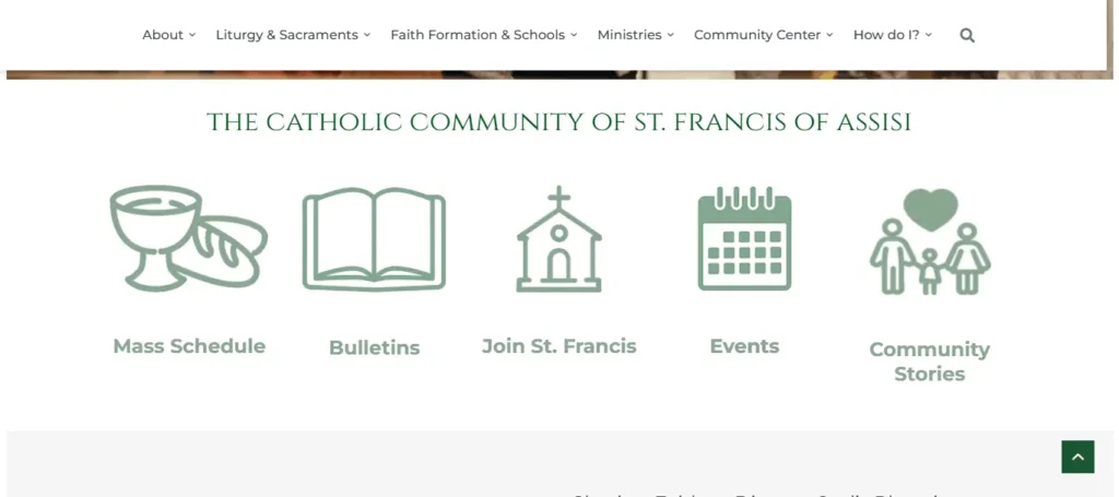 stfrancisraleigh-catholic-parish-web-design