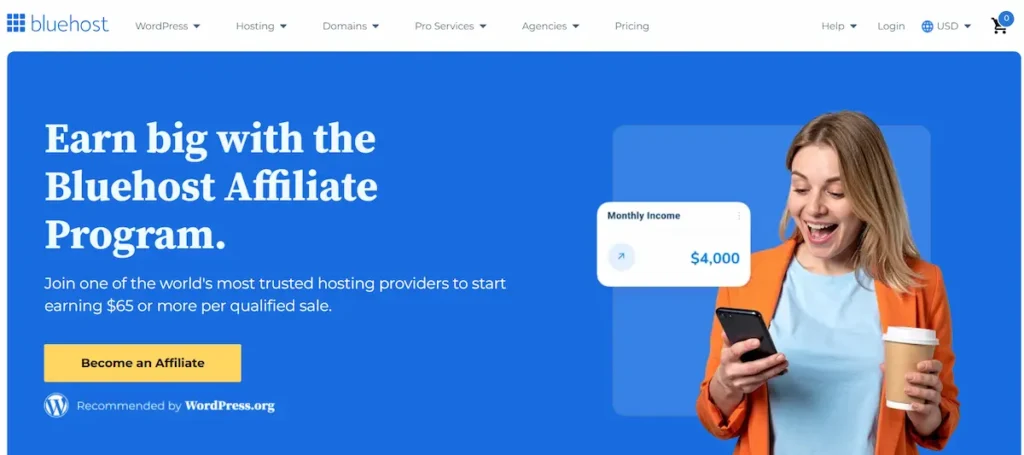 Bluehost Affiliate Program