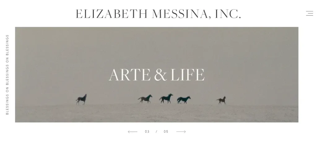 Elizabeth Messina Photography Website