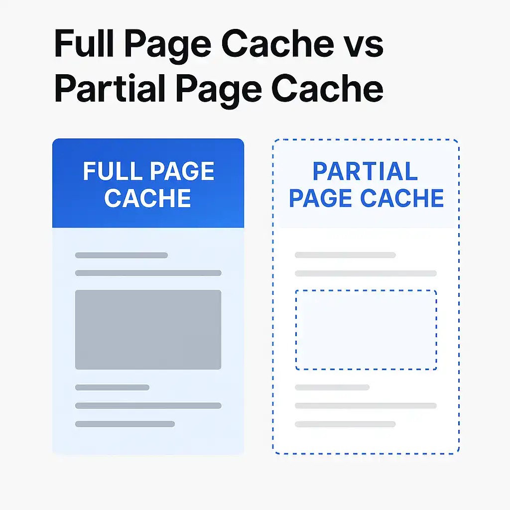 Full Page Cache for E-commerce: Boost Speed & Sales with Smart Caching 79 Full Page Cache vs Partial Page Cache