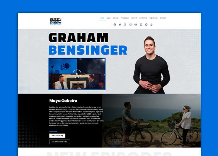 WordPress Website Maintenance Services for Local Businesses 80 Graham Bensinger Case Study