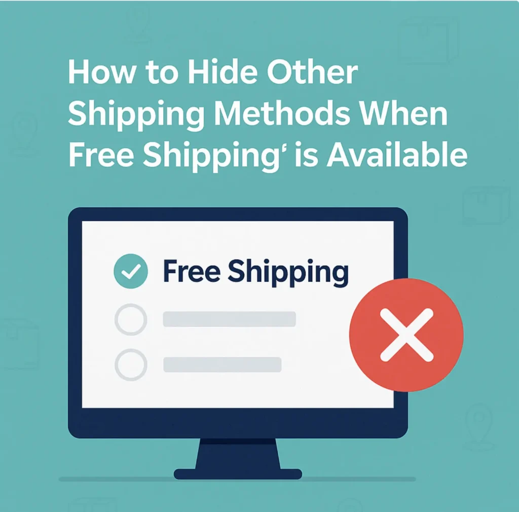 How to Hide Other Shipping Methods When Free Shipping is Available