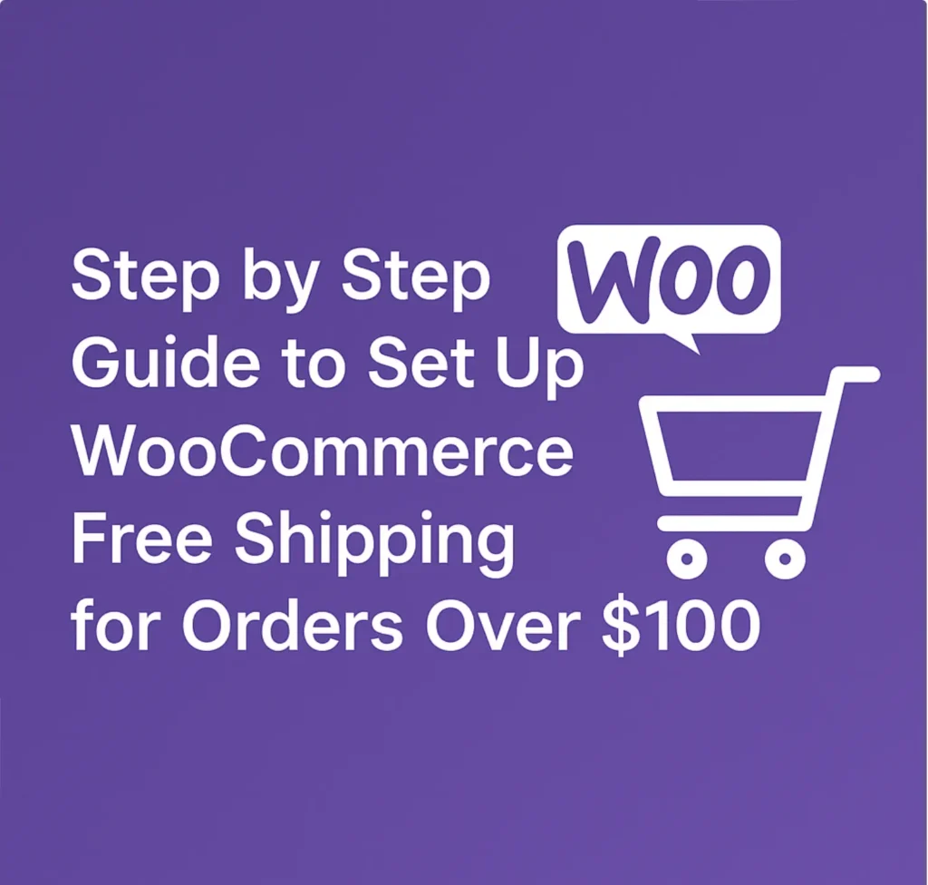 Step by Step Guide to Set Up WooCommerce Free Shipping for Orders Over 0