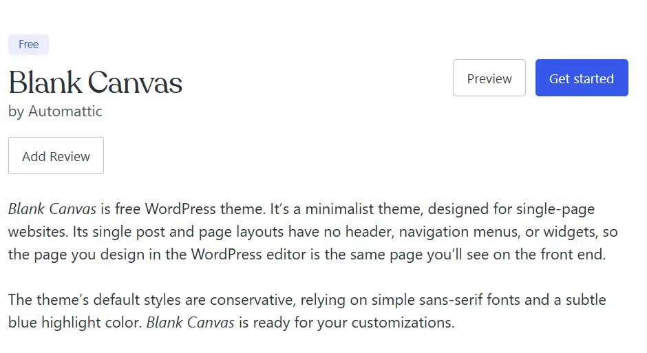 Top Fastest WordPress Themes for 2026 (Free and Premium) 99 blank canvas