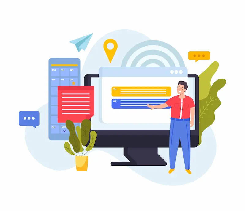 reactive website
