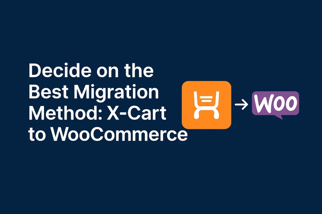 x-cart to woocommerce migration method