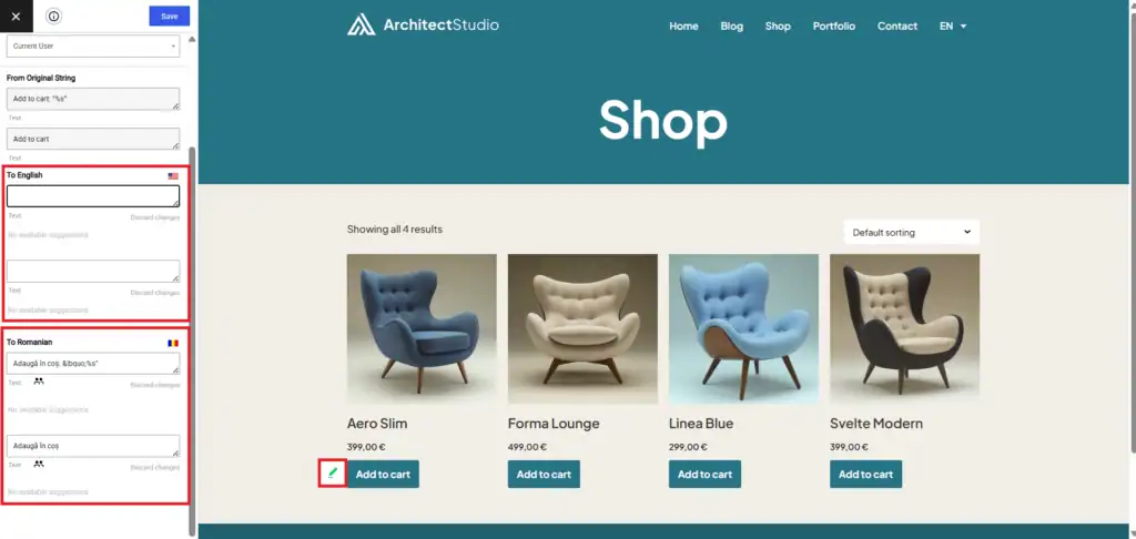 How to Build a Multilingual WooCommerce Store That Converts? 88 Dynamic text translation with TranslatePress