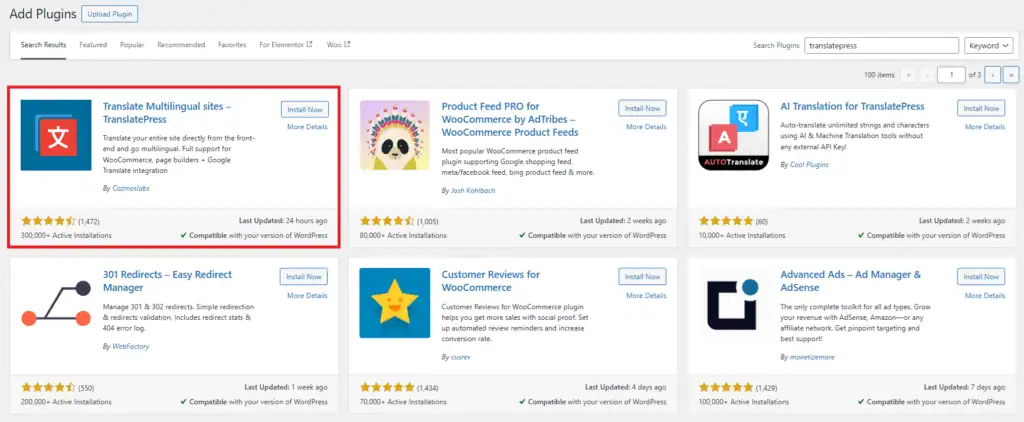 How to Build a Multilingual WooCommerce Store That Converts? 79 Install TranslatePress