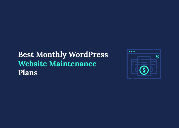 Best Monthly WordPress Website Maintenance Plans