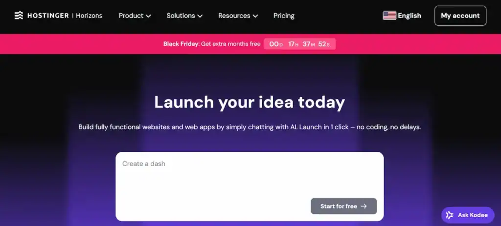 Hostinger Horizons Review: A Comprehensive Look at AI Web App Builder 78 Hostinger Horizon
