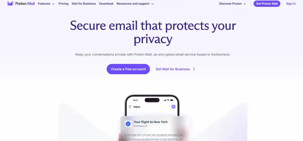 Top Free Email Hosting Services for Small Businesses 81 Proton Mail
