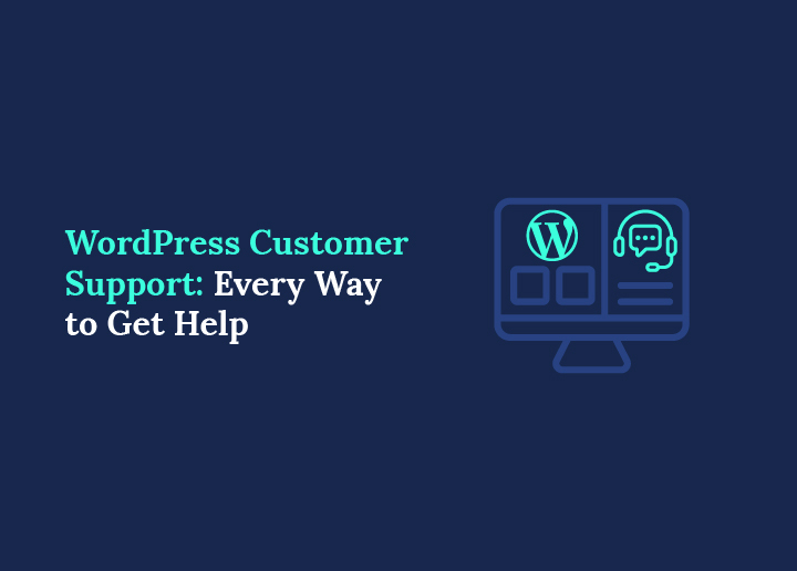WordPress customer support