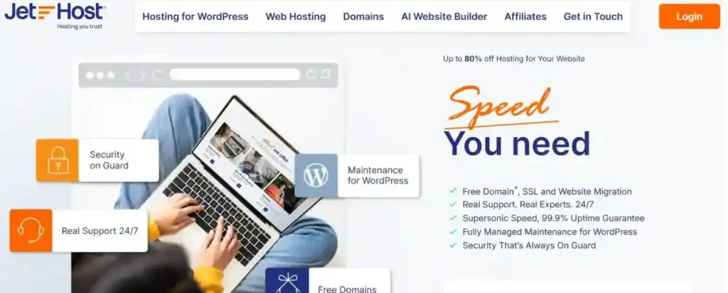 Best Enterprise WordPress Hosting Providers 79 JetHost Hosting