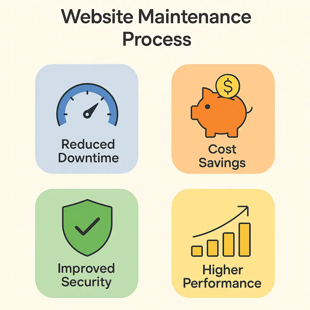 How the Website Maintenance Process Works: A Complete Breakdown 79 Website Maintenance process benefits