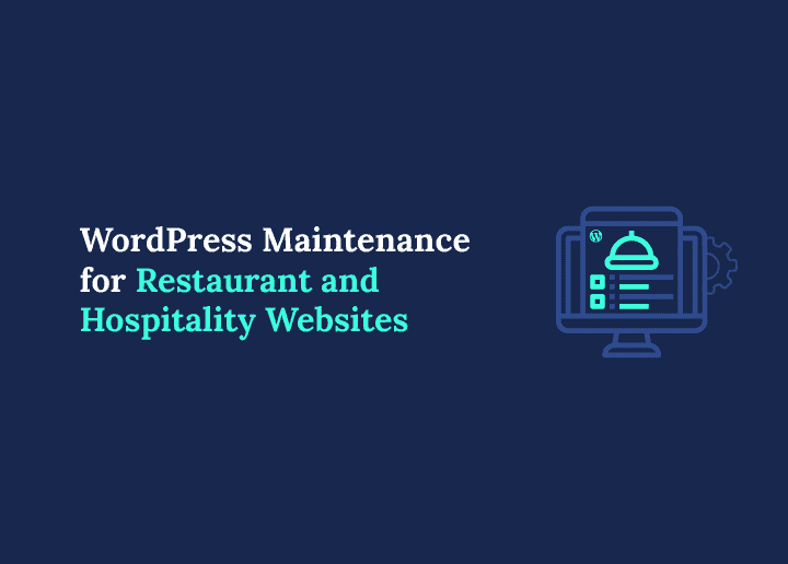 WordPress Maintenance for Restaurant