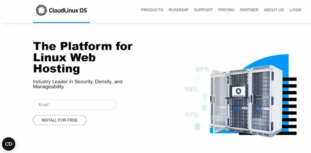 Best Enterprise WordPress Hosting Providers 80 cloudlinux-os-homepage