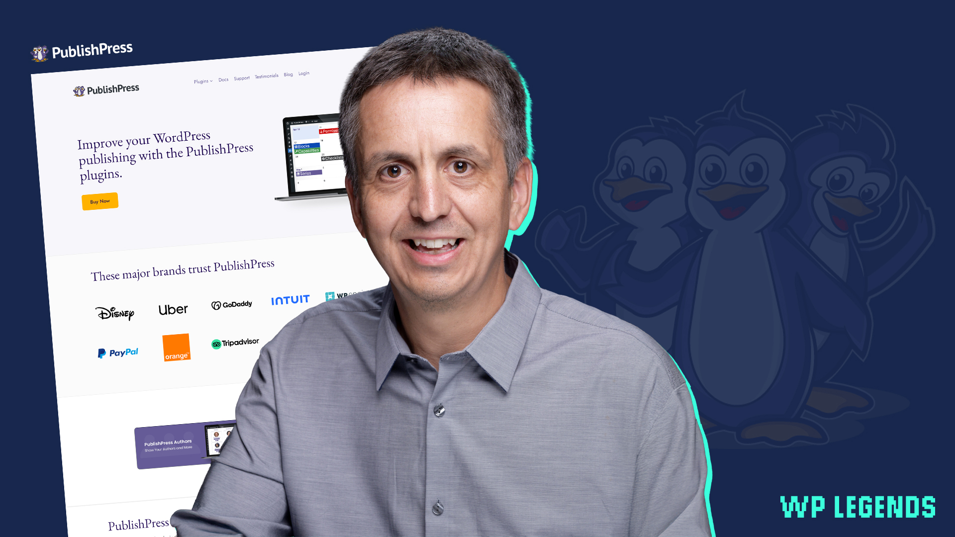 WP Legends Podcast | Interviews with WordPress Experts 92 E49 Publish Press -Steve burge