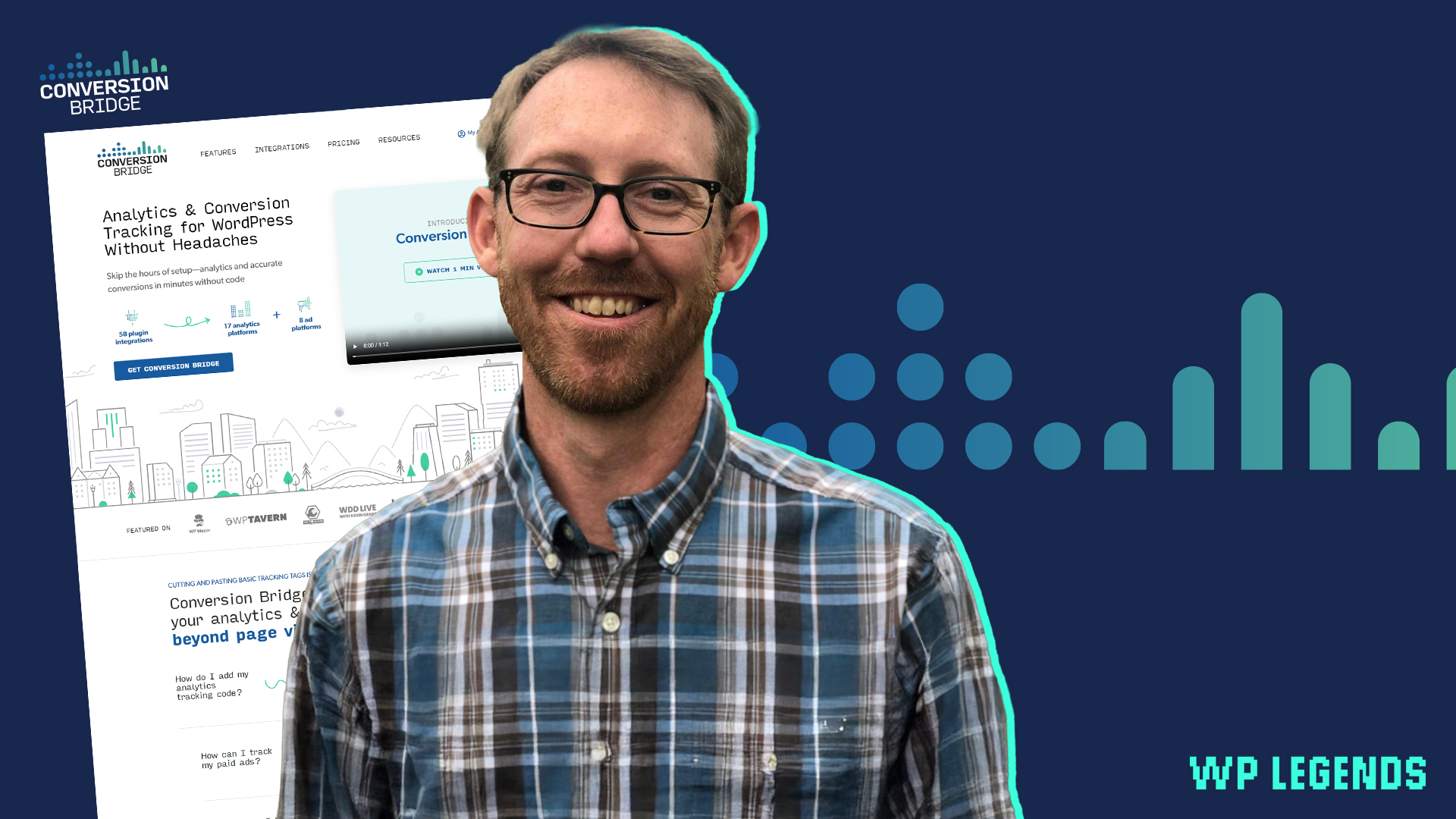 WP Legends Podcast | Interviews with WordPress Experts 95 E64 Conversion bridge - Derek