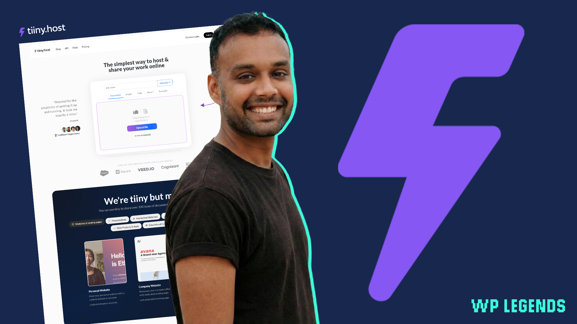 WP Legends Podcast | Interviews with WordPress Experts 85 E76 TINYHOST Elstone