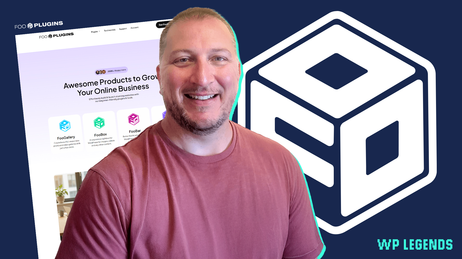 WP Legends Podcast | Interviews with WordPress Experts 80 E81 FOO plugins Brad