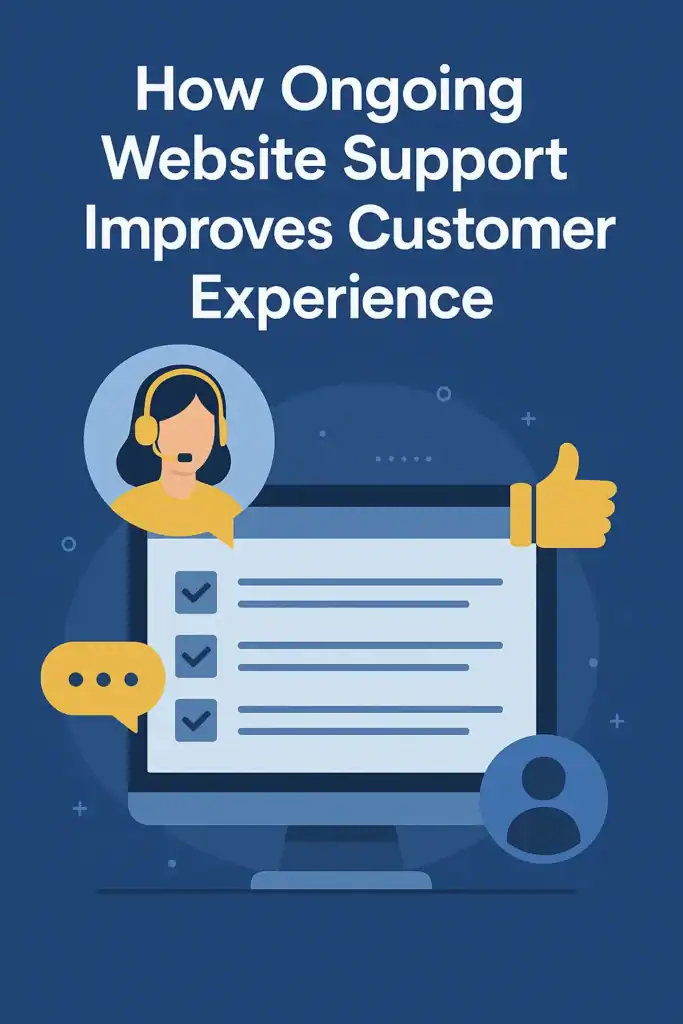 Website Maintenance, Site Security, and Support Services That Keep Your Business Running Smoothly 79 Website Support and Customer Experience