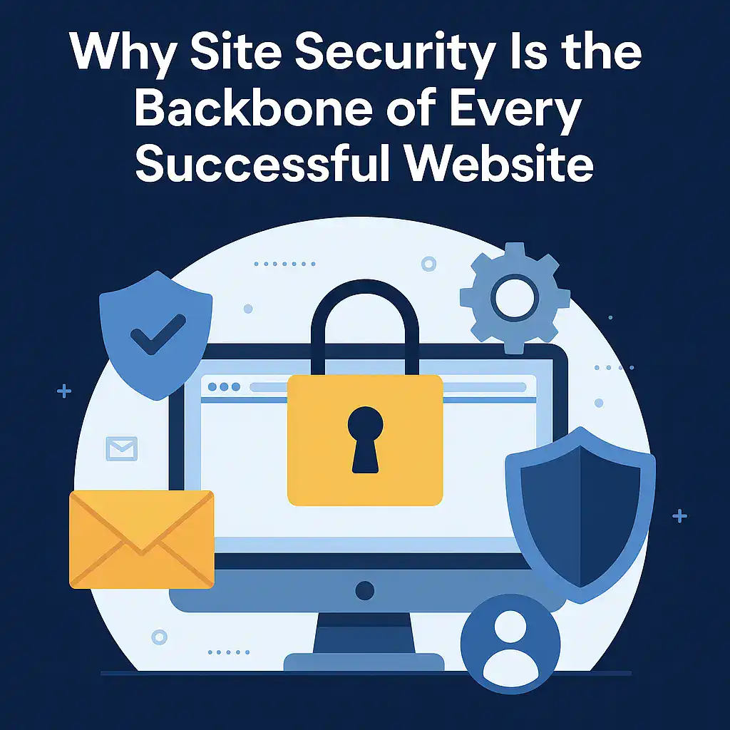 Website Maintenance, Site Security, and Support Services That Keep Your Business Running Smoothly 78 Website Security Backbone Illustration