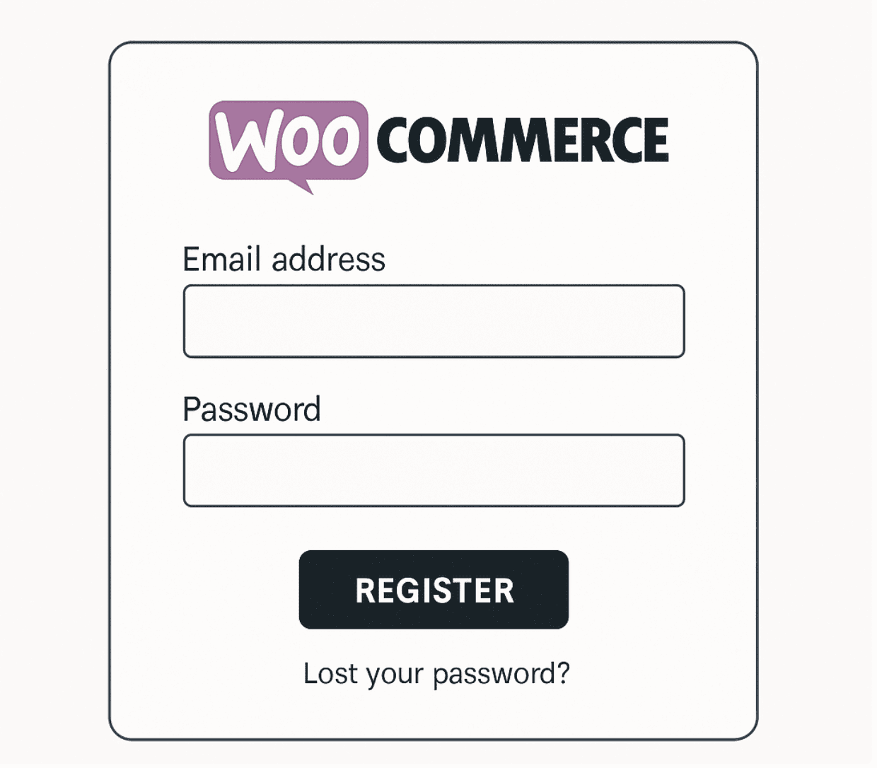 Default vs Custom WooCommerce Registration Forms: Which is Best for Your Store? 78 Custom WooCommerce Registration Form