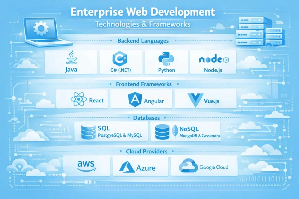 Enterprise Web Development: Key Features and Best Practices 81 Enterprise Web Development Technologies and Frameworks